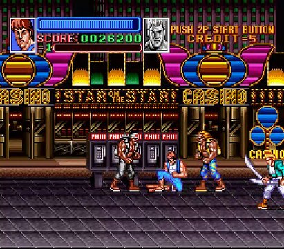 Super Double Dragon online multiplayer - snes