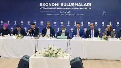 Bakan Yardımcısı Nebati, Avcılar'da iş insanlarıyla buluştu (1)