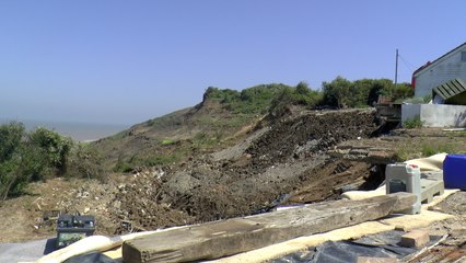 One year on from cliff collapse and Sheppey residents say they're still fighting to protect their homes