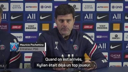 14e j. - Pochettino : "On ne fait qu'accompagner Kylian"