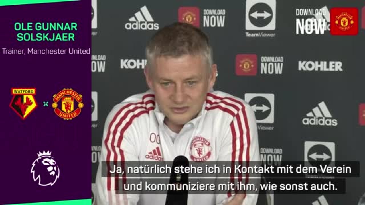 Solskjaer angezählt: "stehe mit verein im kontakt"