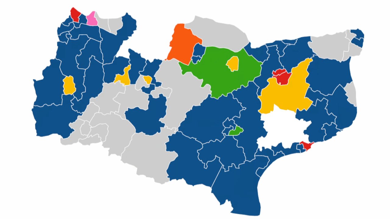 Biggest election in Kent for nearly 50 years, including a battle for County Hall
