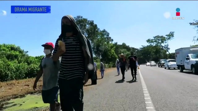 Nueva caravana migrante sale de Tapachula, Chiapas