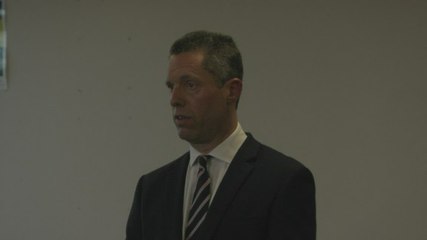 Police press conference in Folkestone