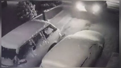 Driver rams two cars and van in mystery attack