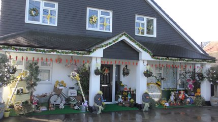 Medway family's Easter Wonderland for foodbank fundraiser