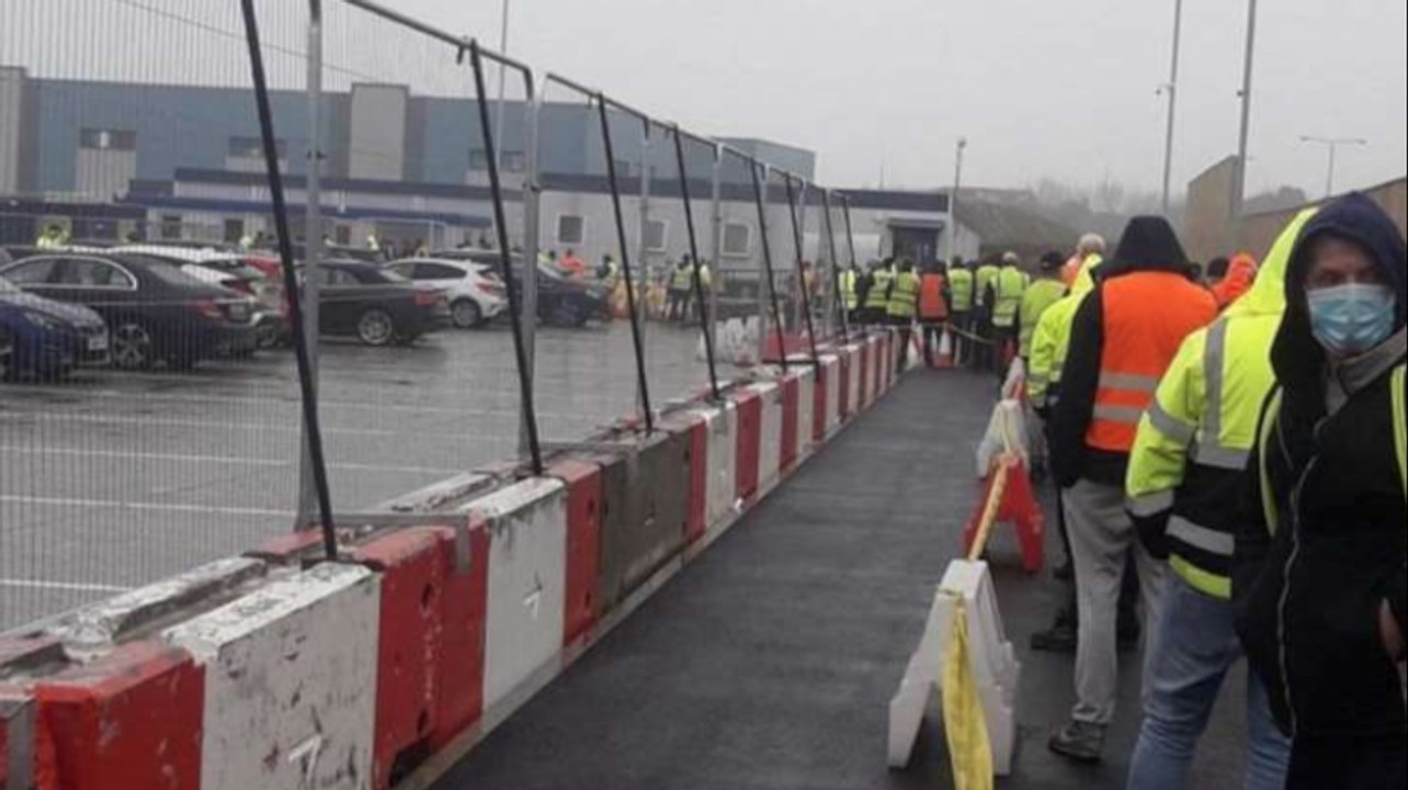 Lorry drivers feel they're being 'treated like animals'