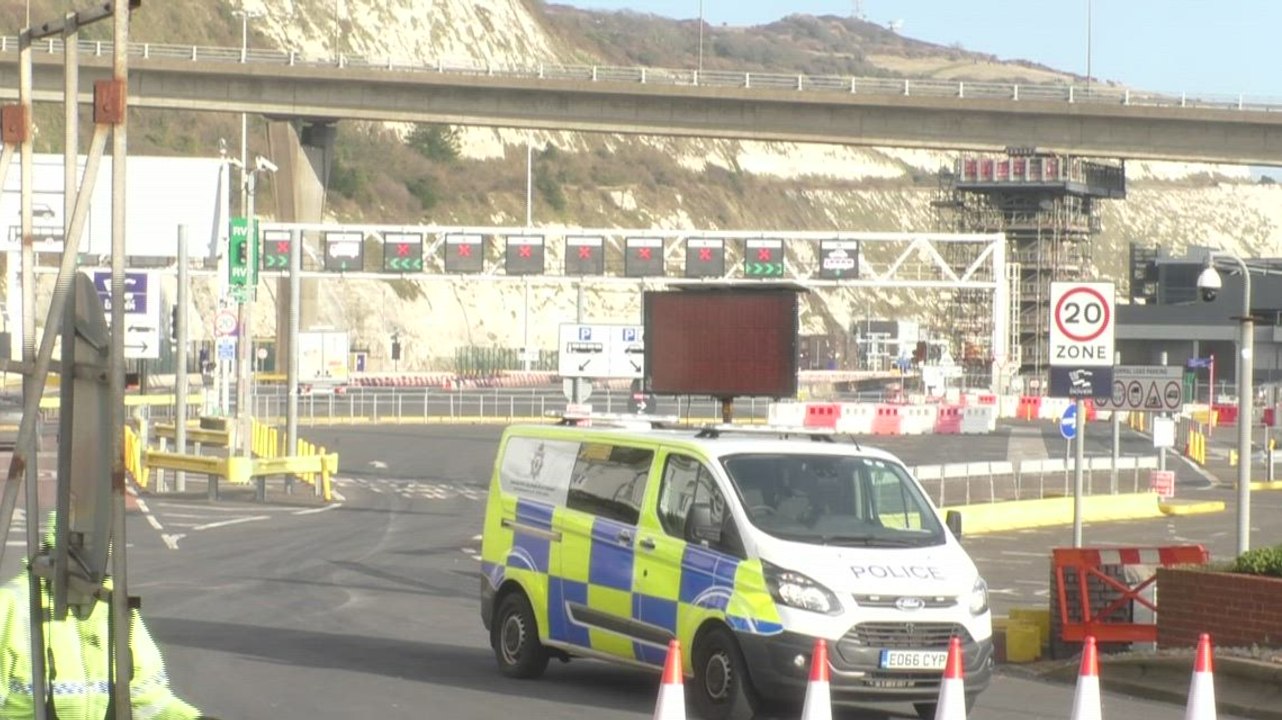 Dover reacts to first day after Brexit transition period ends