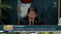 teleSUR Noticias 15:30 19-11: Nicaragua anuncia su retiro de la OEA