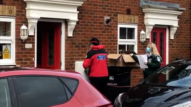 Door-to-door coronavirus testing has been rolled out in Maidstone to trace cases of South African variant