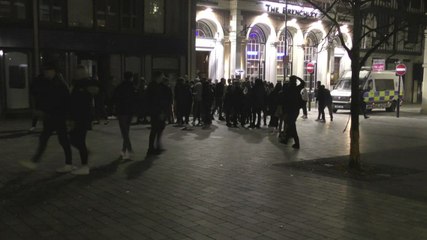 Town centre crowds as Kent's pubs and bars shut their doors