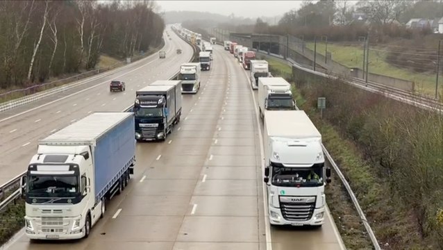 Fears for future of Kent's roads as France close their borders to the UK