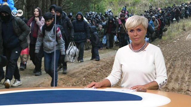 Диалог Лукашенко с оппозицей и мигранты на границе между Польшей и Беларусью. DW Новости (19.11.21)