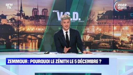 Zemmour: Pourquoi le Zénith le 5 décembre ? - 19/11