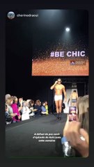 Laurent Maistret défile en boxer pour la marque Dim