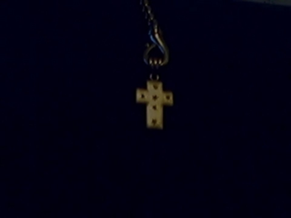 Gold cross shine
