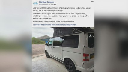 How a Kent campervan firm is offering a lifeline to frontline workers