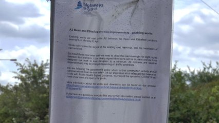 Controversial A2 flyover works near Bluewater slammed by campaigners