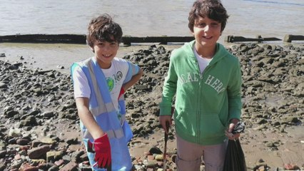 Two pupils are spearheading a campaign to tidy up Tonbridge