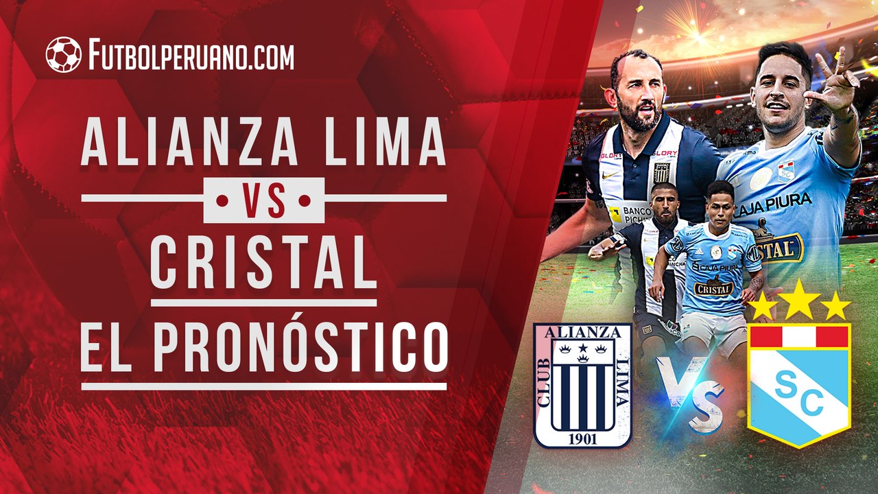 Pronóstico del Alianza Lima vs Sporting Cristal por la final de la Liga 1 (partido de ida)