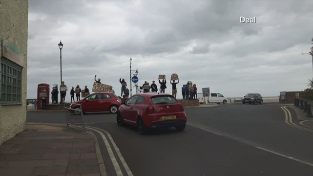 Thousands line Kent's streets for Black Lives Matter protests