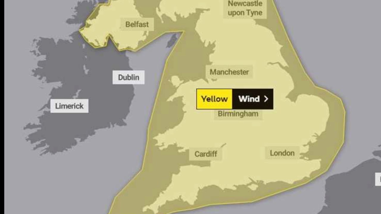 Storm Ciara is set to hit the county