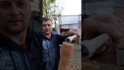 Russian Guy Hits Insane Skill Shot with Tool