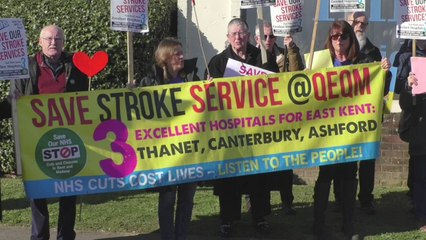 Stroke services at QEQM hospital could be lost under new plans
