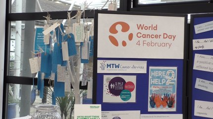 Hospitals across Kent raise awareness on World Cancer Day