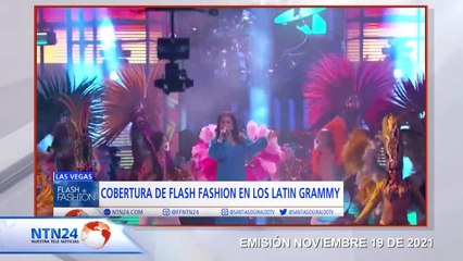 Flash Fashion desde Las Vegas en la cobertura  de la edición número 22 de los Latin Grammy