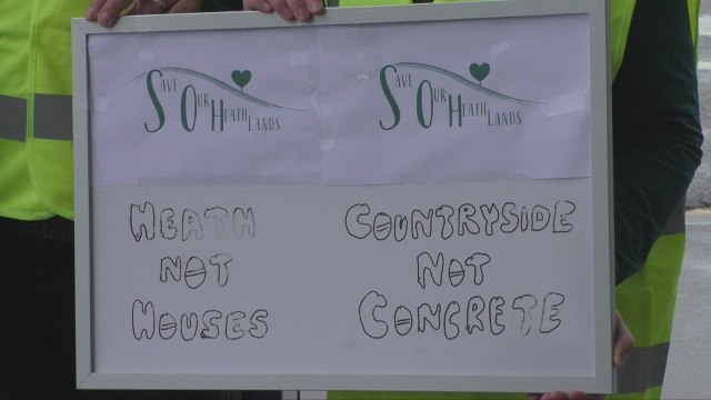 Maidstone residents march for action over thousands of proposed homes