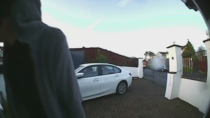 Private camera captures man 'behaving suspiciously' in Deal