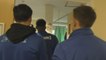 Players from Gillingham Football Club pay visit to see sick children at Medway Maritime Hospital