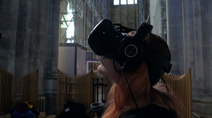 VR experience at Canterbury Cathedral to empathise with refugees