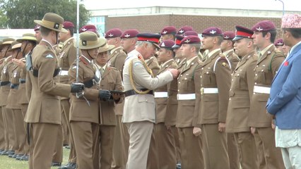 Prince of Wales pays Kent a visit to honour Gurkhas
