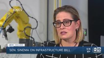 ABC15 Exclusive: Senator Kyrsten Sinema shares thoughts on infrastructure, Build Back Better bills