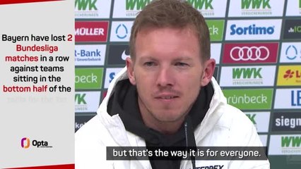 Nagelsmann not blaming COVID for Bayern defeat at Augsburg