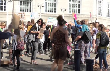 Climate change protests across Kent