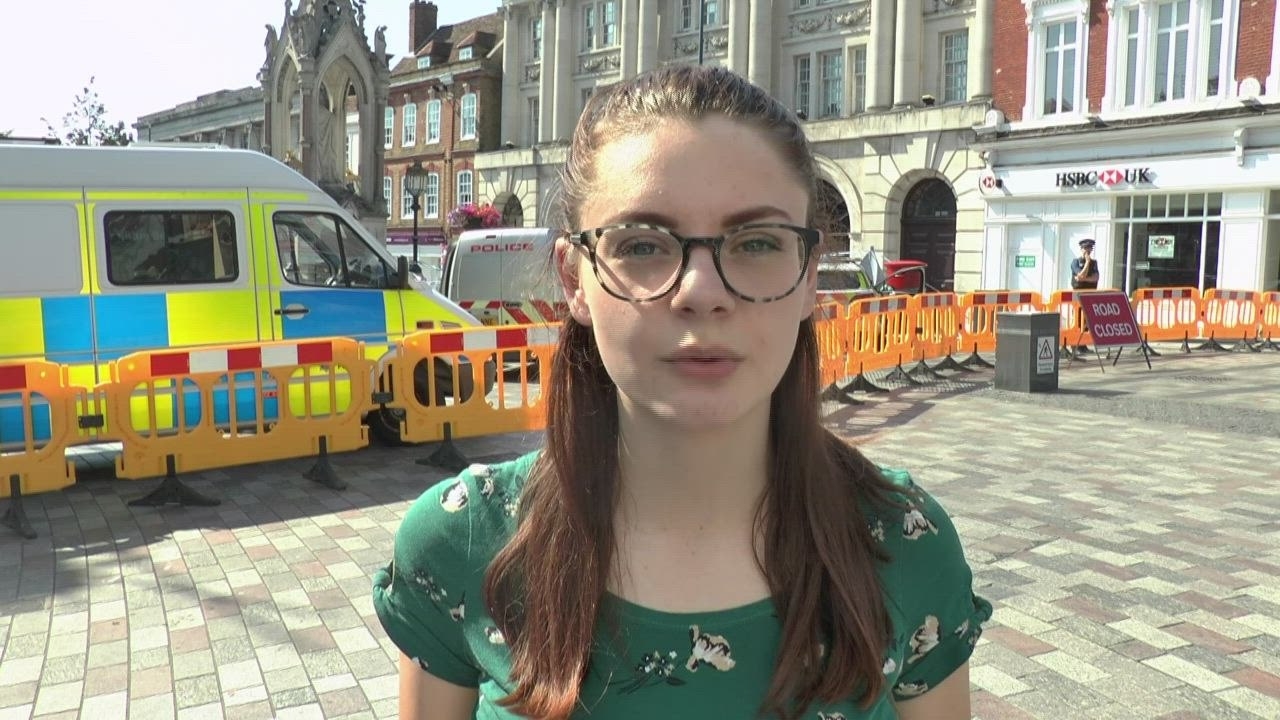 'Murder' in Maidstone town centre