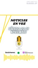RESUMEN NOTICIAS: sábado 20 de noviembre de 2021