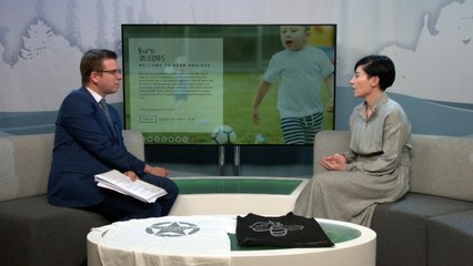 A clothing label to help children and adults with Autism