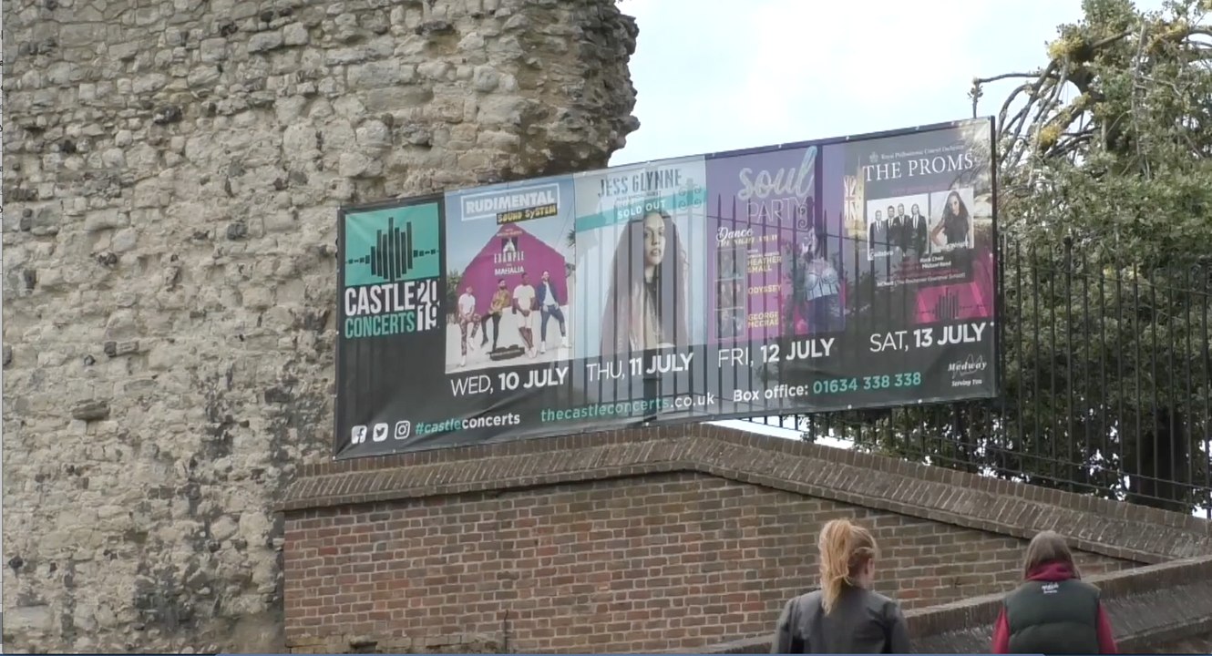 Rochester castle Concerts suffers loss of more than £300,000
