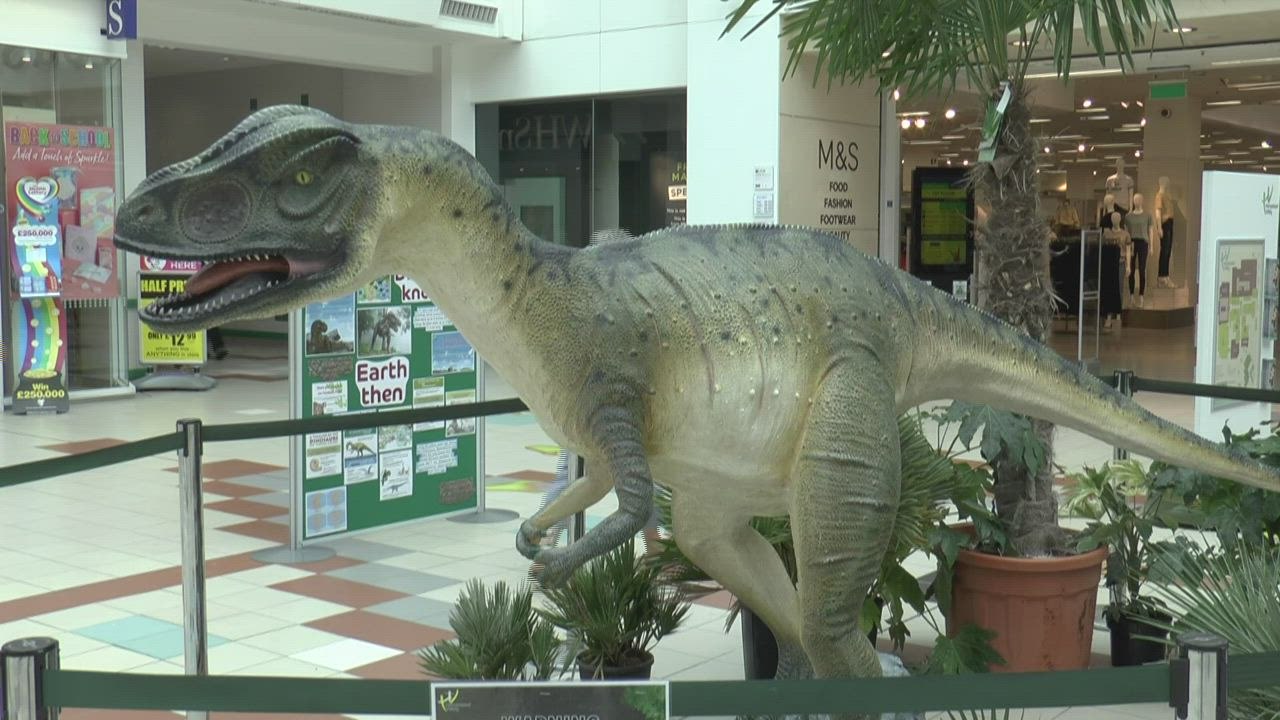 Dinosaurs spotted in Hempstead Valley
