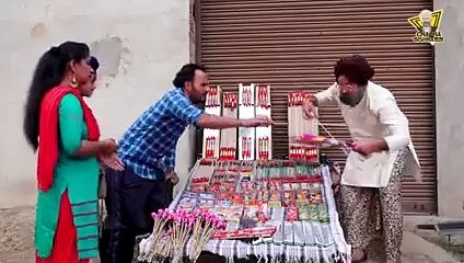 Chacha Bishna II Patakeyan di dukaan skit  II New Punjabi Funny Comedy 2021_
