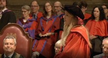 Ellie Goulding receives honorary degree from the University of Kent