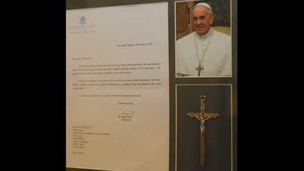 Sheerness school gets letter from Pope