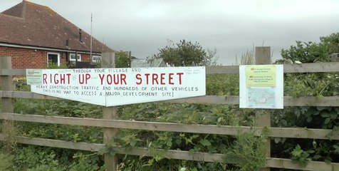 Hillborough residents oppose plans for 1000 new homes