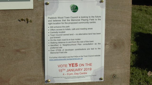 Paddock Wood residents appalled after Council give green light to community centre