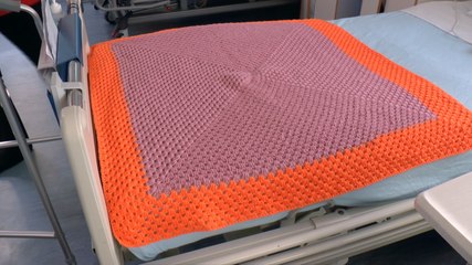 Brightly coloured blankets to prevent falls in Kent hospitals