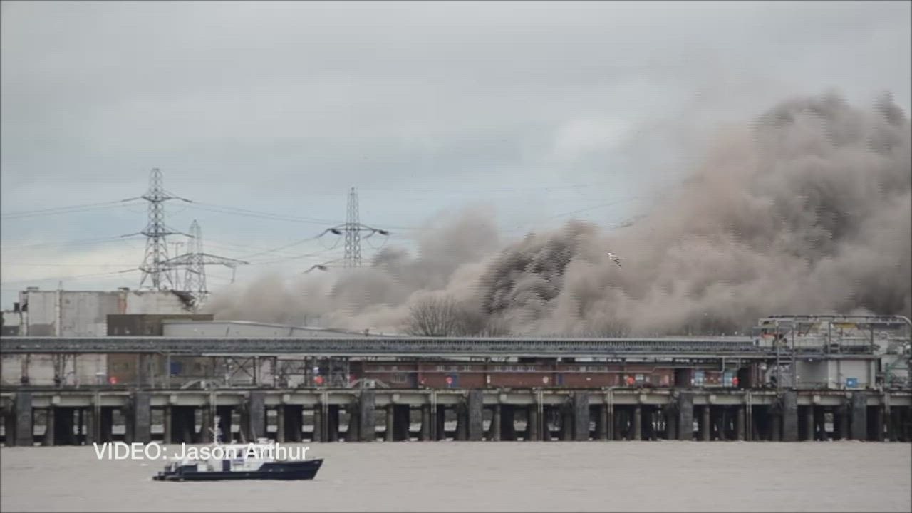 Tilbury Power Station demolition